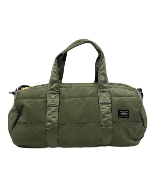 中古・古着通販】PORTER (ポーター) ミニボストンバッグ オリーブ