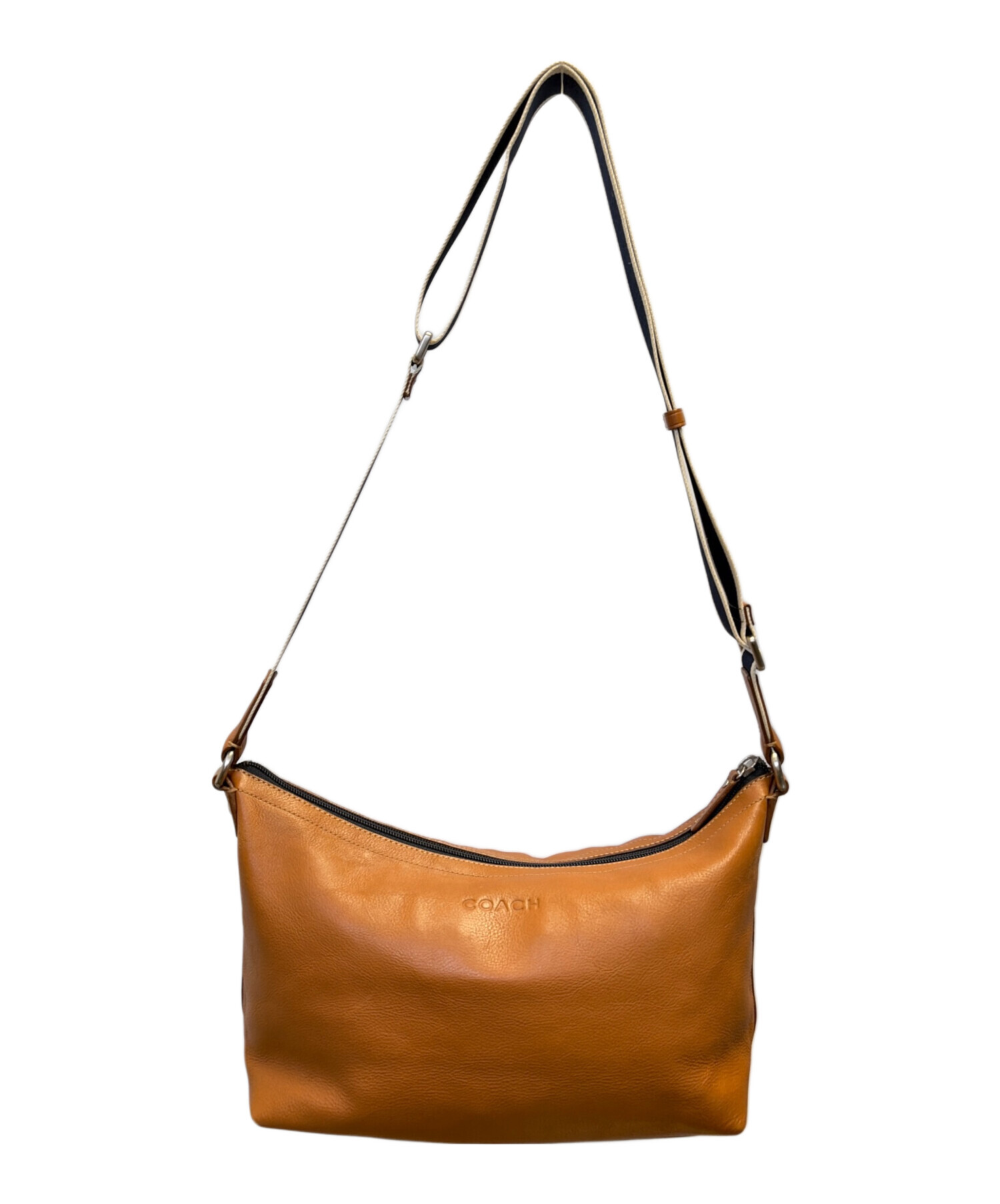 中古・古着通販】COACH (コーチ) ショルダーバッグ ブラウン｜ブランド