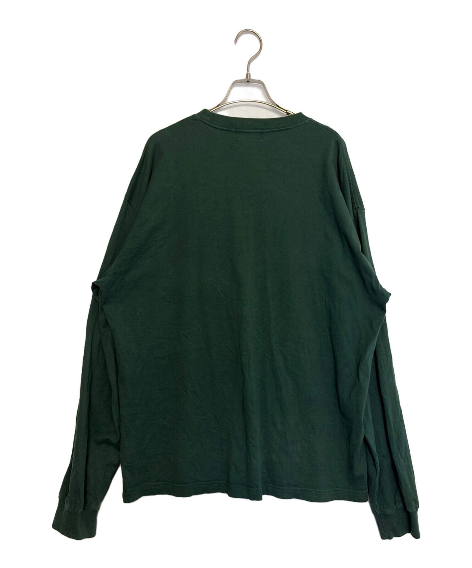 中古・古着通販】X-LARGE (エクストララージ) 長袖カットソー グリーン
