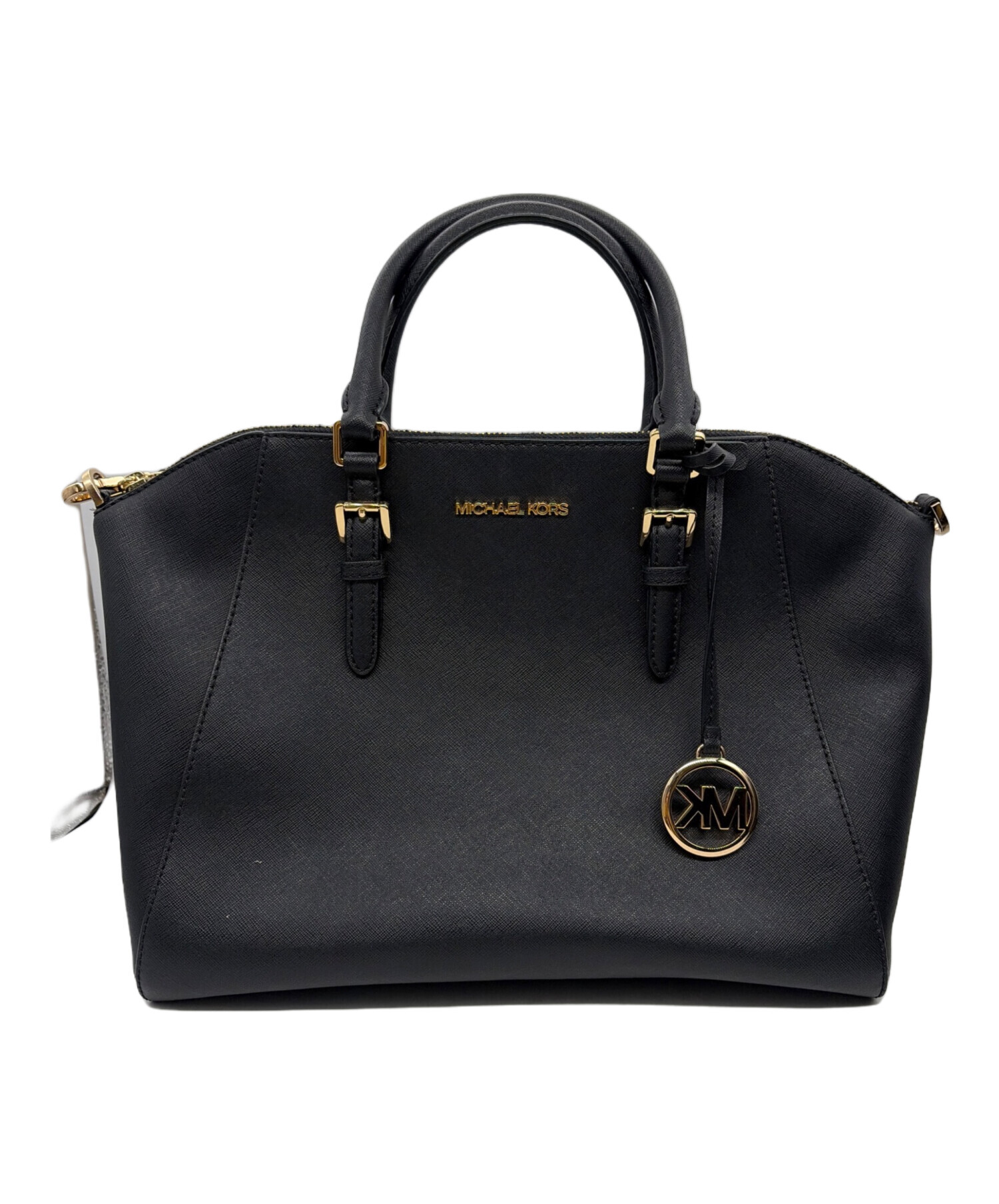 中古・古着通販】MICHAEL KORS (マイケルコース) 2WAYバッグ ブラック 