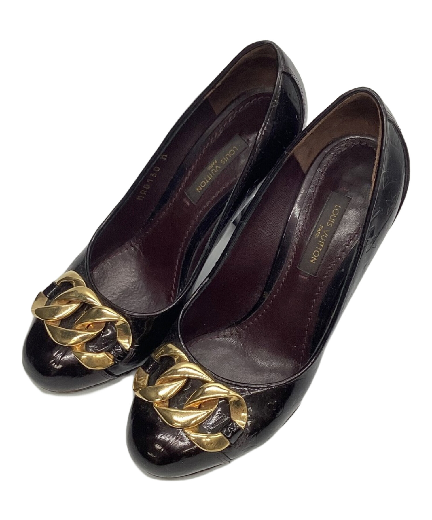 ルイヴィトンパンプス 中古・古着通販】LOUIS VUITTON (ルイ ヴィトン) パンプス パープル