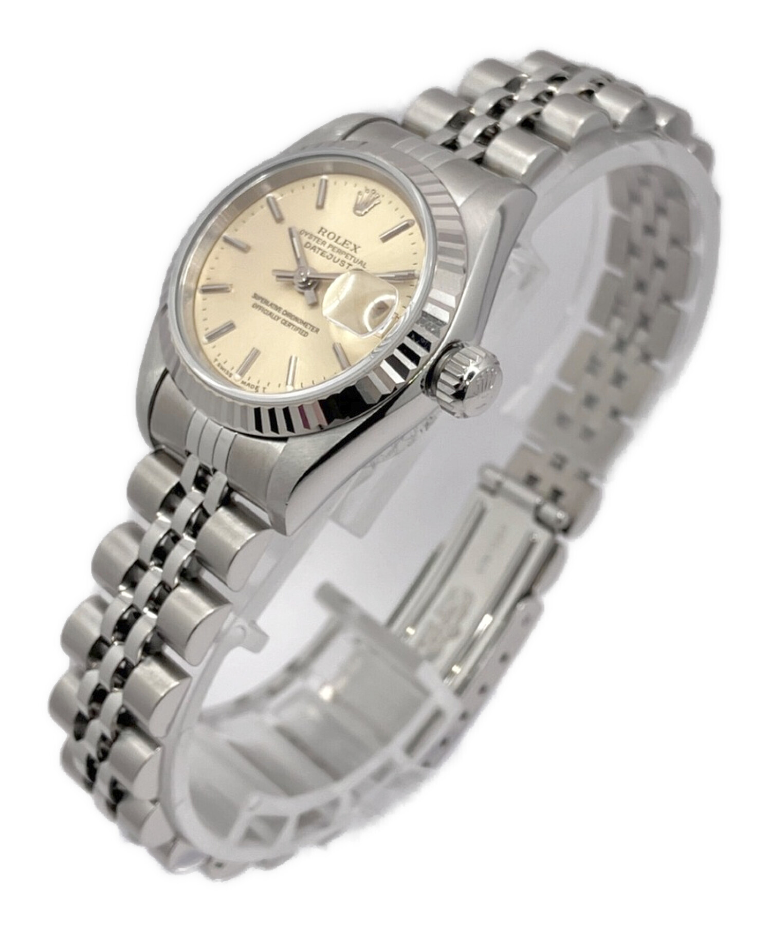 中古・古着通販】ROLEX (ロレックス) デイトジャスト シルバー文字盤