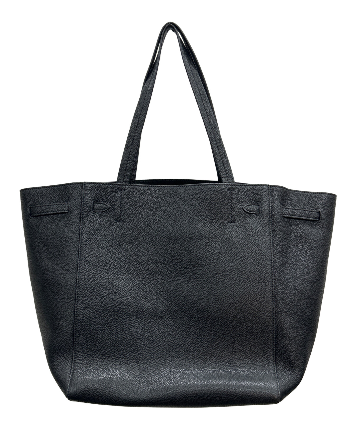 SKMT様 CELINE ブラック ミディアムカバ トートバック 美品 ミディアム カバ ハンドバッグ トートバッグ レザー ブラック