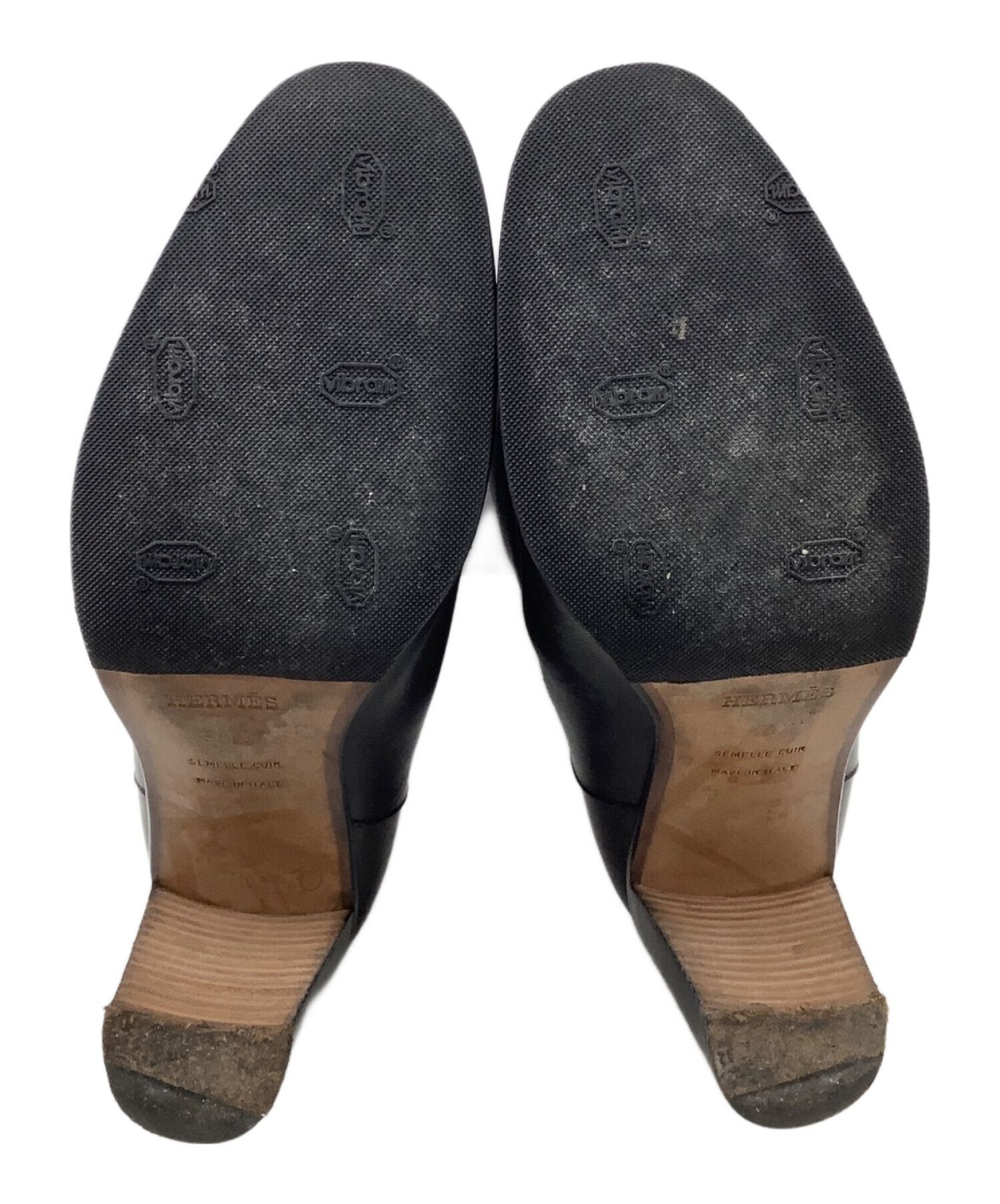 中古・古着通販】HERMES (エルメス) ロングブーツ ブラック サイズ:36