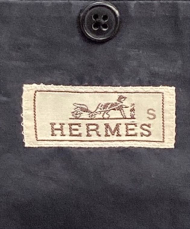 hermes エルメス　ジャケット 中古・古着通販】HERMES (エルメス) コットンテーラードジャケット