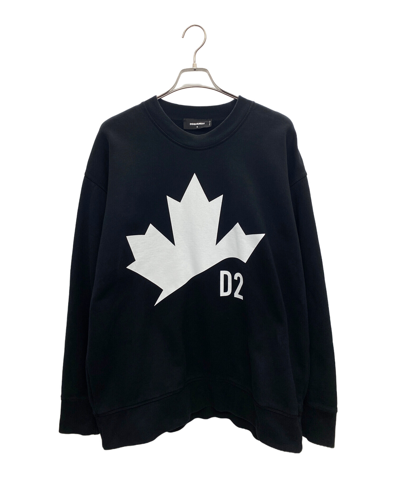 中古・古着通販】DSQUARED2 (ディースクエアード) スウェット ブラック 