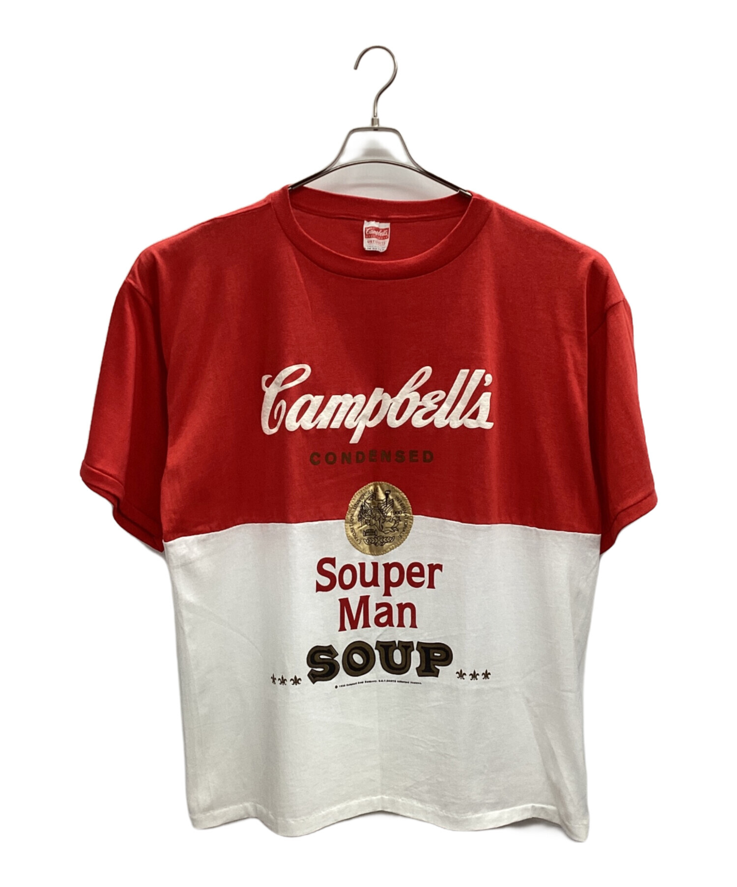 80S VINTAGE 1988年 キャンベルスープ 半袖 Tシャツ XL 中古・古着通販】Campbell (キャンベル) Campbell's SOUP Tシャツ 88年