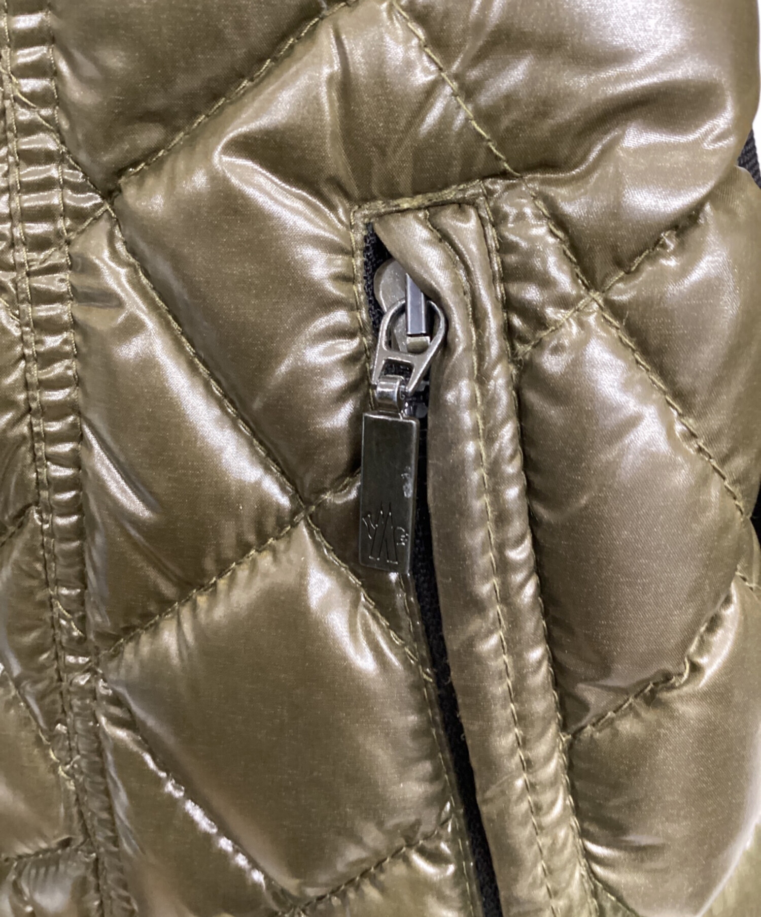 中古・古着通販】MONCLER (モンクレール) キルティングダウンコート 