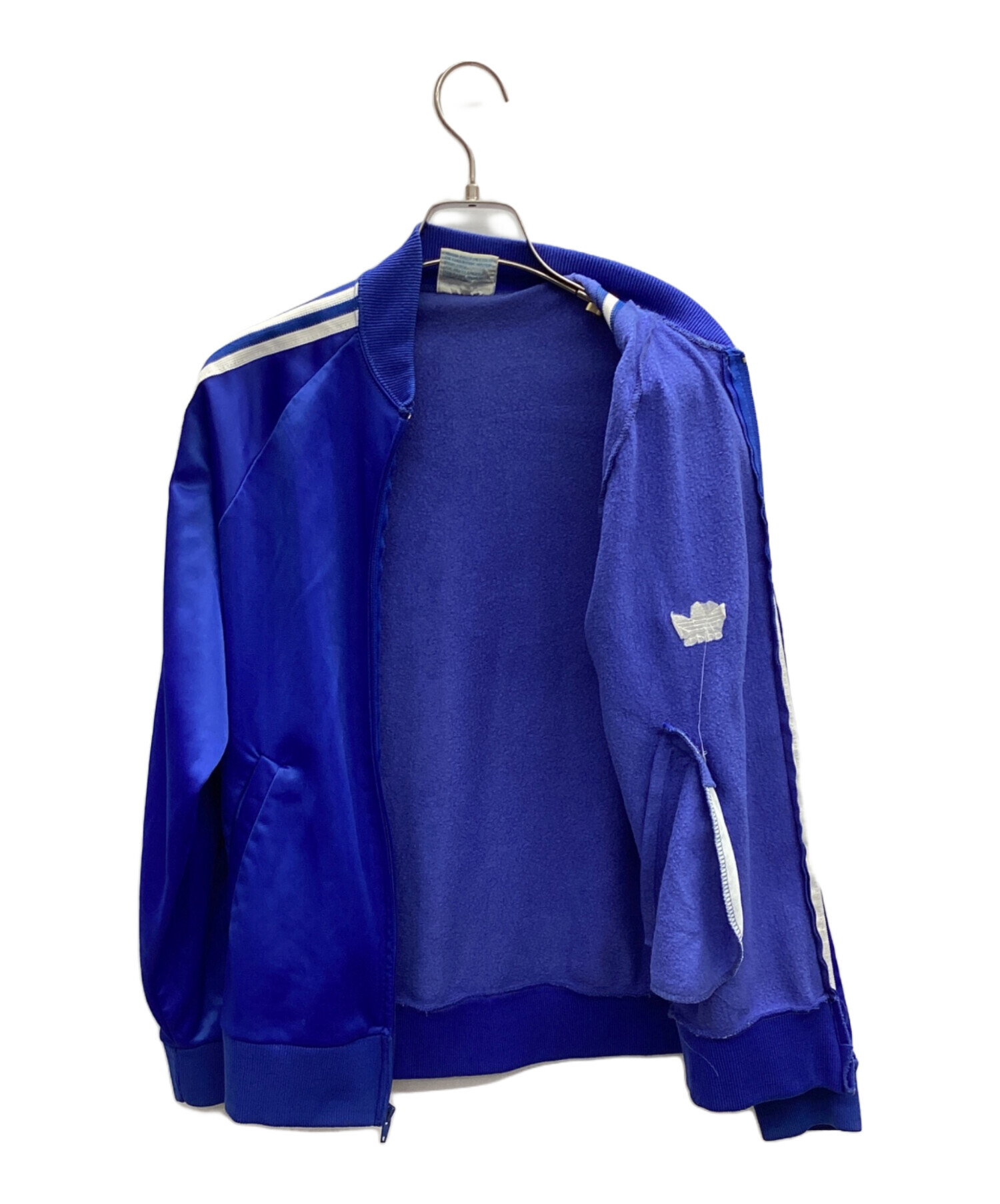 古着　アディダス 70s トラックジャケット&パンツ 中古・古着通販】adidas (アディダス) 70sトラックジャケット ブルー