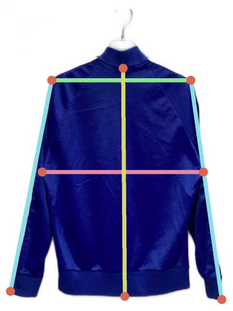 中古・古着通販】adidas (アディダス) 70sトラックジャケット ブルー