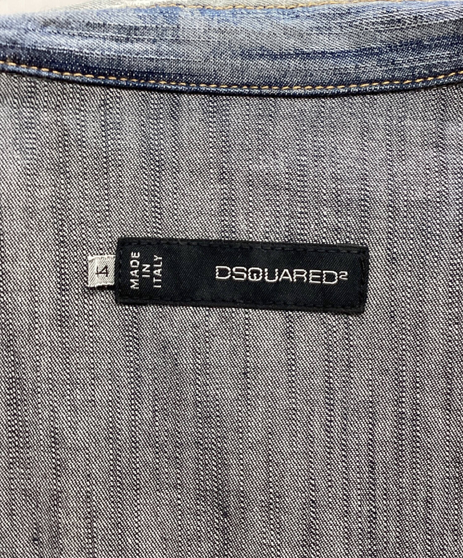 中古・古着通販】DSQUARED2 (ディースクエアード) ベストドッキング