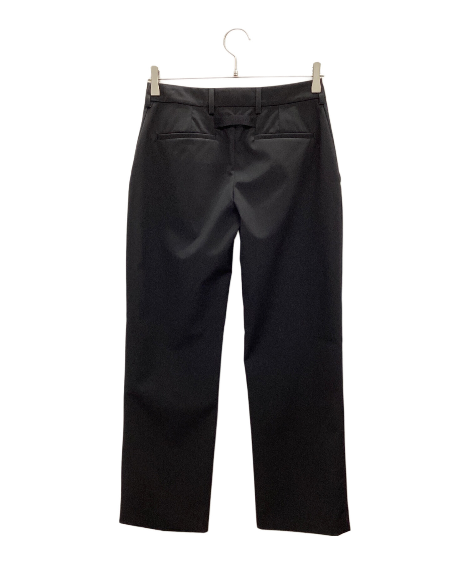 【中古】アリクス ALYX 1017 ALYX 9SM ストレート パンツ スラックス M ブラック 黒 メンズ 中古・古着通販】1017 ALYX 9SM (アリクス) スラックス ブラック