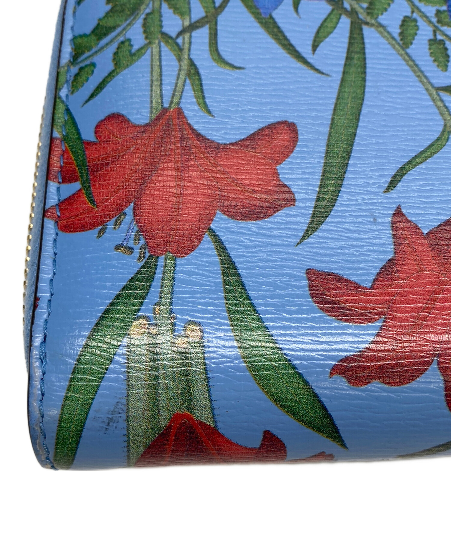 中古・古着通販】GUCCI (グッチ) 長財布 ブルー｜ブランド・古着通販