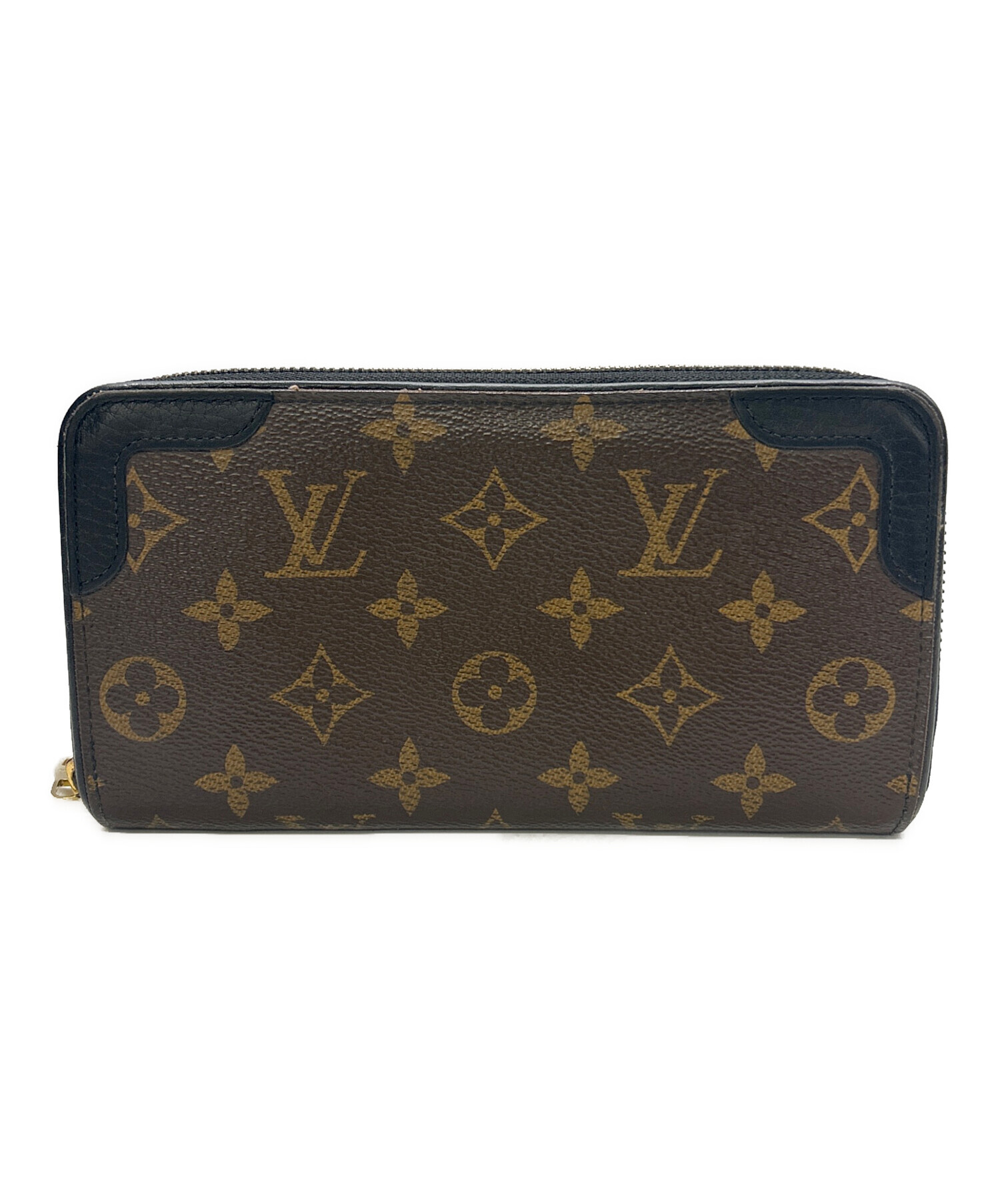 Louis Vuitton 長財布 ブラウン レザー　中古品 中古・古着通販】LOUIS VUITTON (ルイ ヴィトン) 長財布 ブラウン