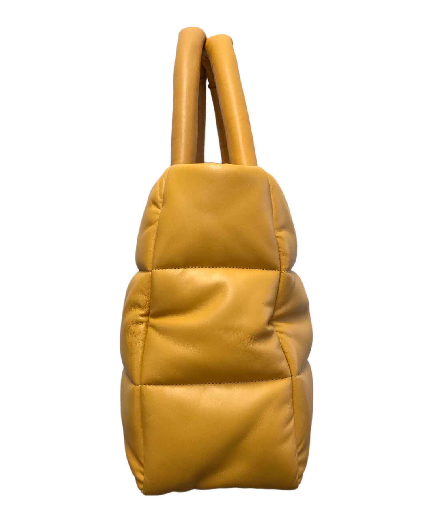 中古・古着通販】COACH (コーチ) ピロートートバッグ イエロー