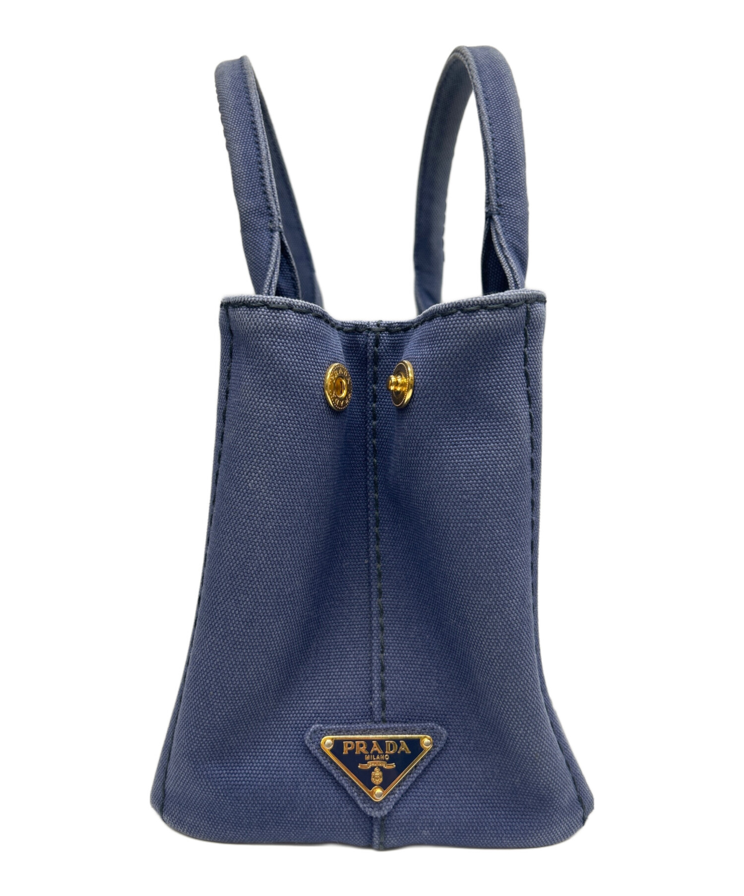 中古・古着通販】PRADA (プラダ) ハンドバッグ カナパミニ インディゴ