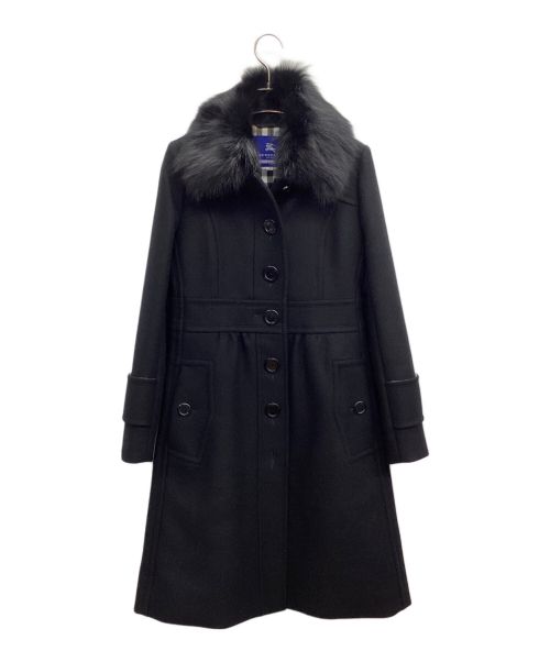 美品 BURBERRY BLUE LABALアンゴラ ホワイト フーデットコート 美品 BURBERRY BLUE LABALアンゴラ ホワイト フーデットコート - メルカリ