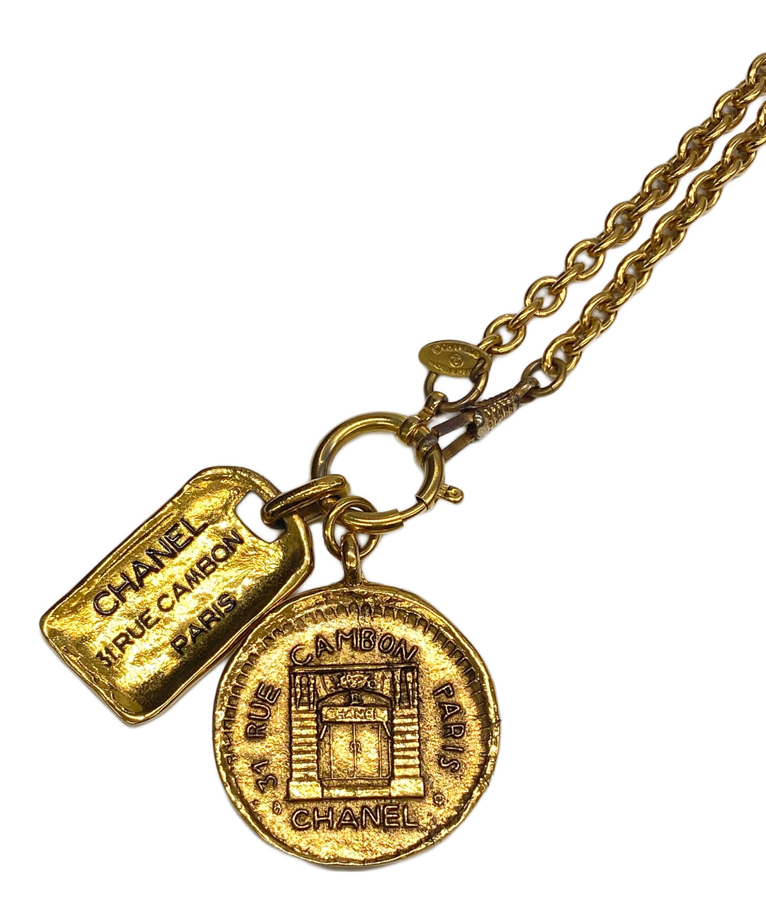 中古・古着通販】CHANEL (シャネル) コインネックレス RUE