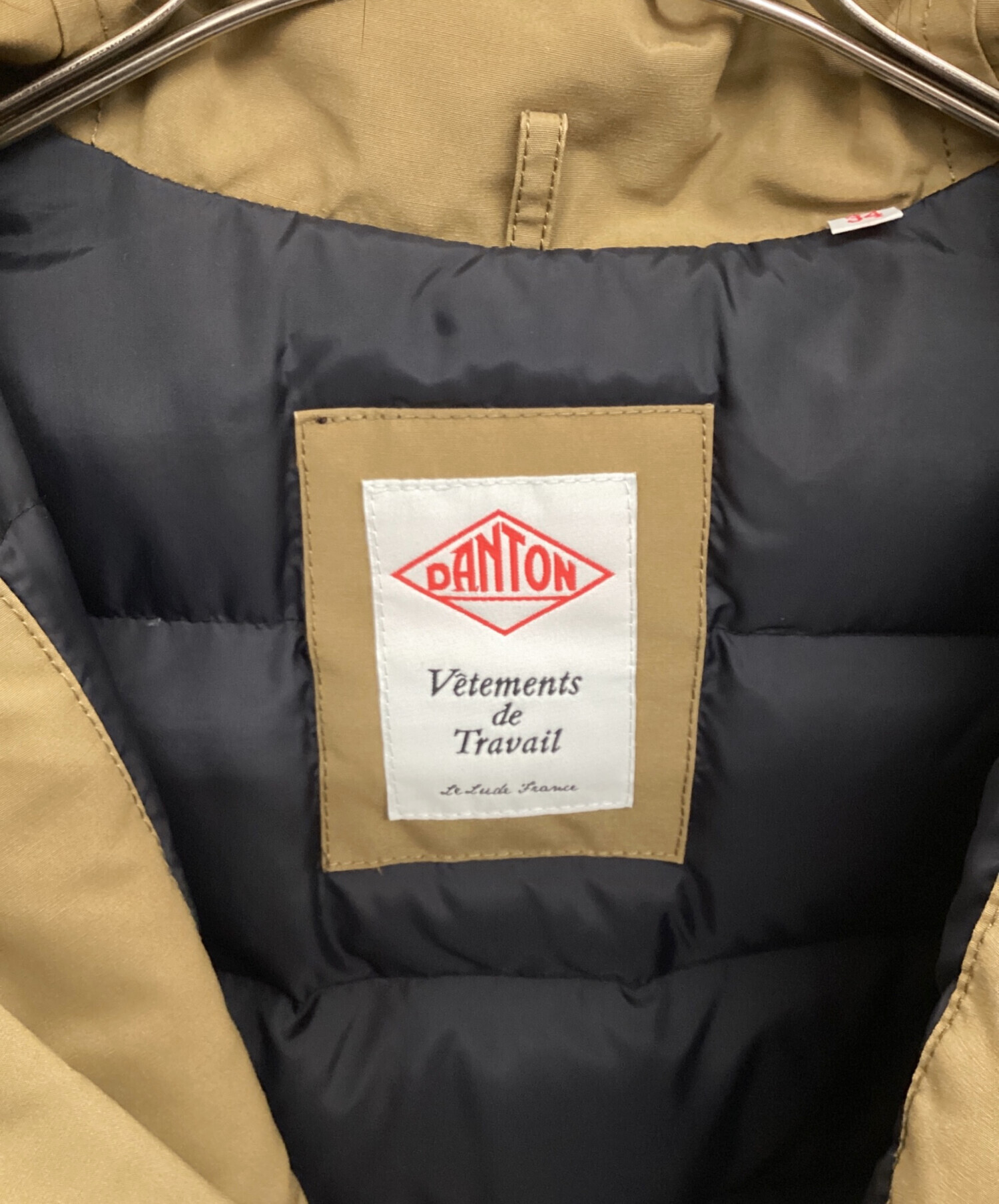 中古・古着通販】DANTON (ダントン) ダウンジャケット カーキ サイズ 