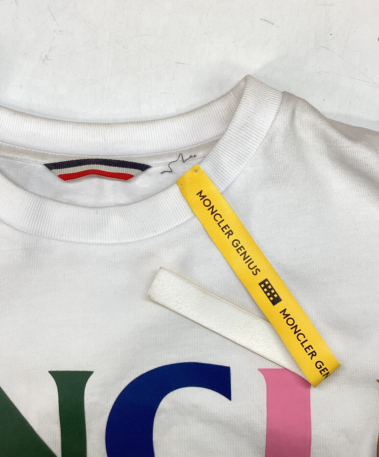 中古・古着通販】MONCLER (モンクレール) 長袖カットソー ホワイト 