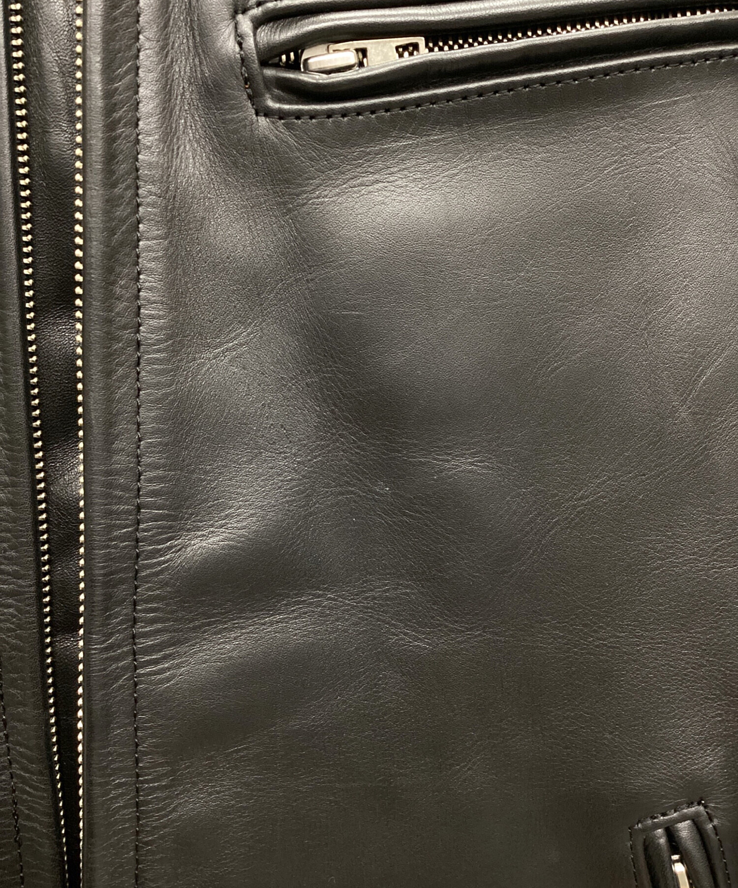 中古・古着通販】Norton (ノートン) シングルライダースジャケット