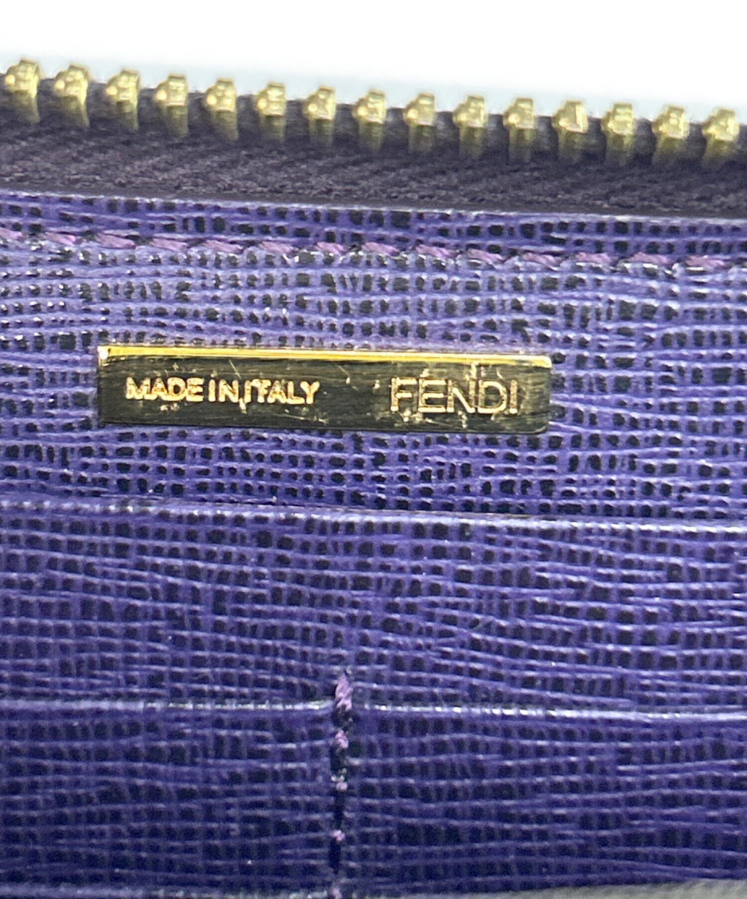 中古・古着通販】FENDI (フェンディ) 長財布 ブラウン｜ブランド・古着