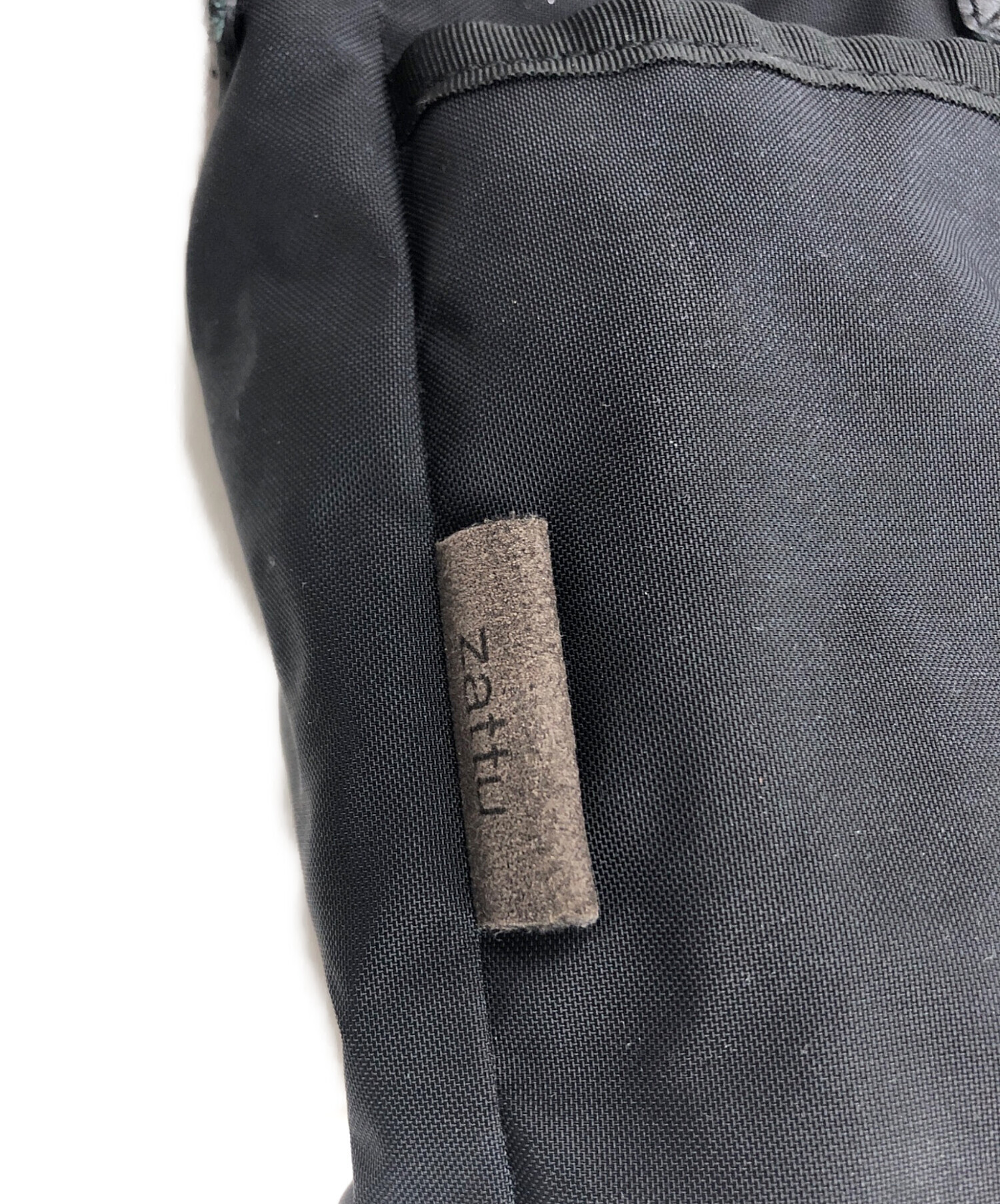 中古・古着通販】zattu (ザッツ) ショルダー巾着バッグ ブラック