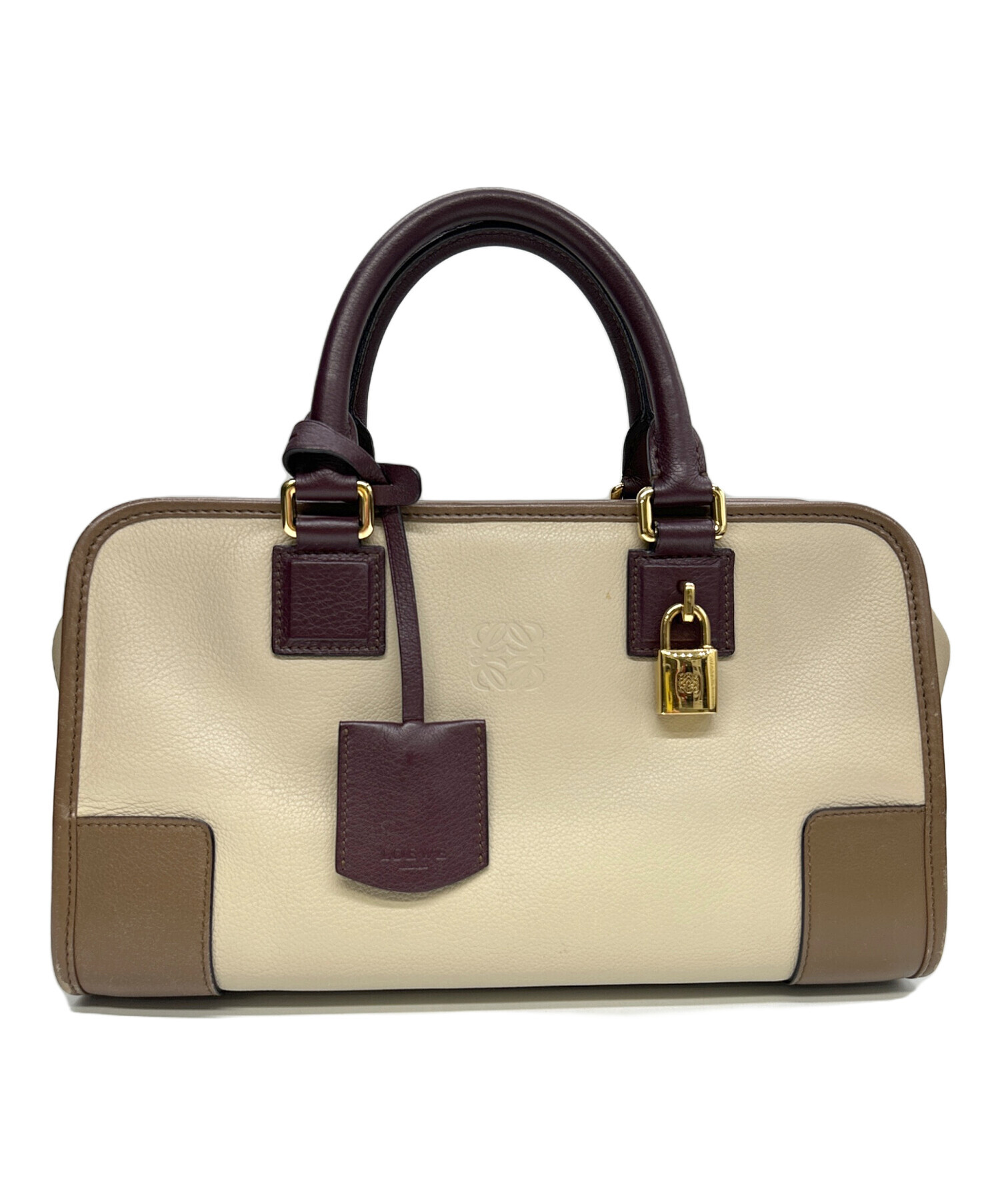 中古・古着通販】LOEWE (ロエベ) ハンドバッグ アマソナ28