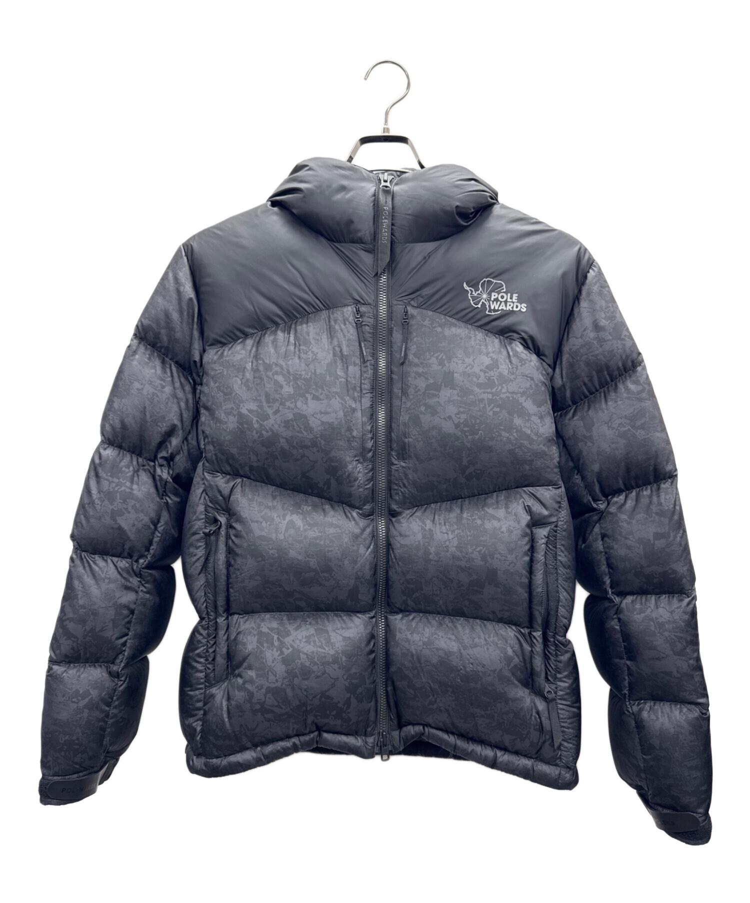 【タグ付き未使用】POLEWARDS ポールワーズ 中綿 フードジャケット　L 中古・古着通販】POLEWARDS (ポールワーズ) ダウンジャケット ブラック