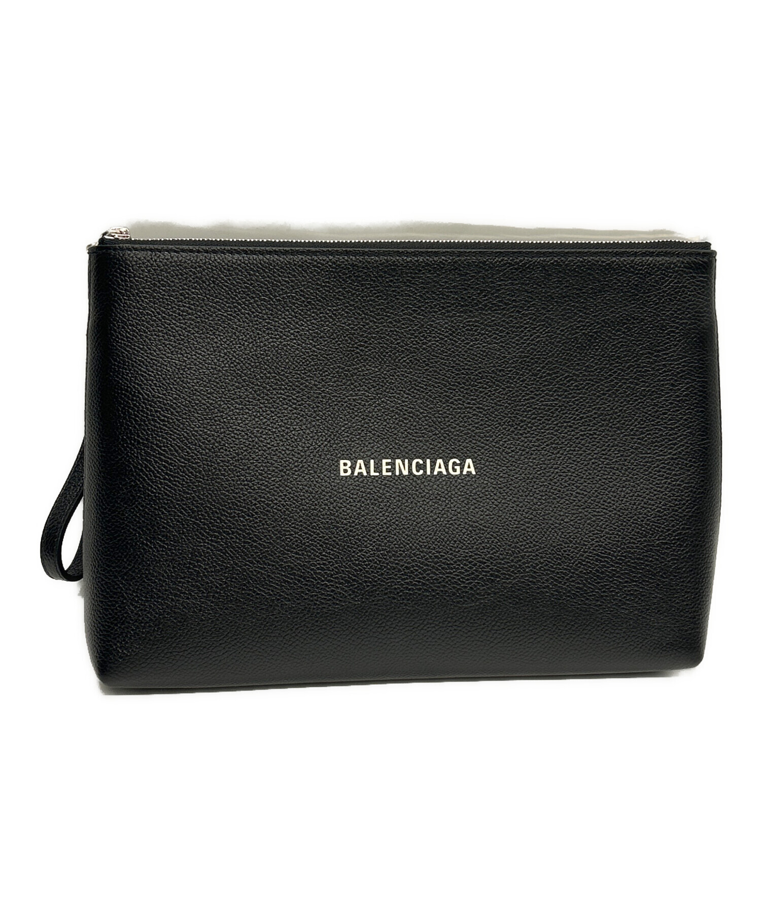 中古・古着通販】BALENCIAGA (バレンシアガ) クラッチバッグ ブラック