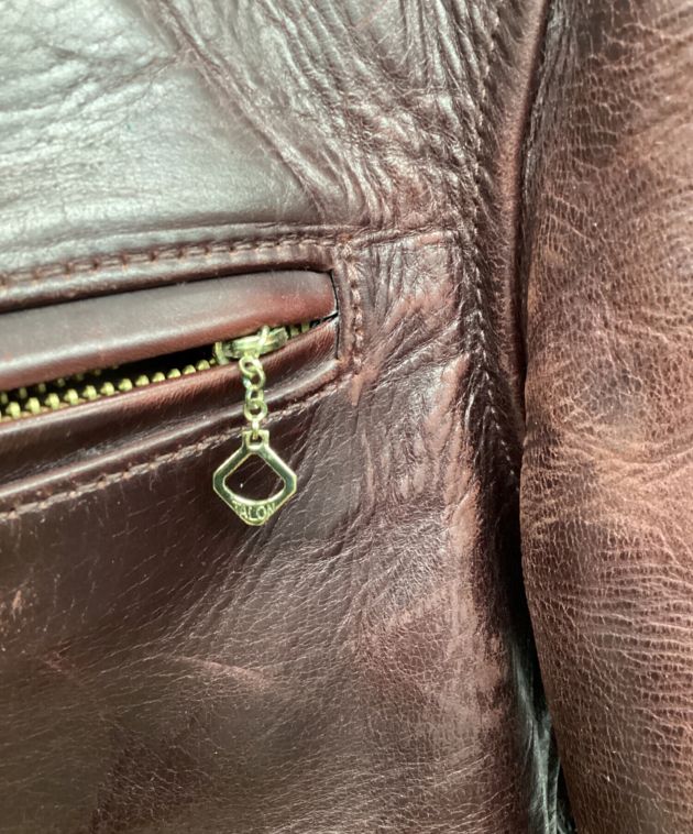 中古・古着通販】Aero LEATHER (エアロレザー) ハーフベルト ブラウン