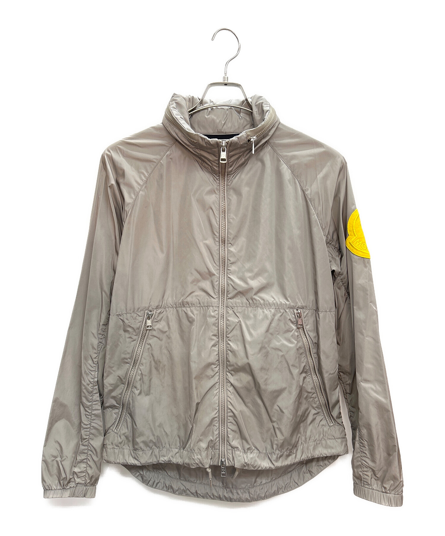 中古・古着通販】MONCLER (モンクレール) ナイロンジャケット グレー 
