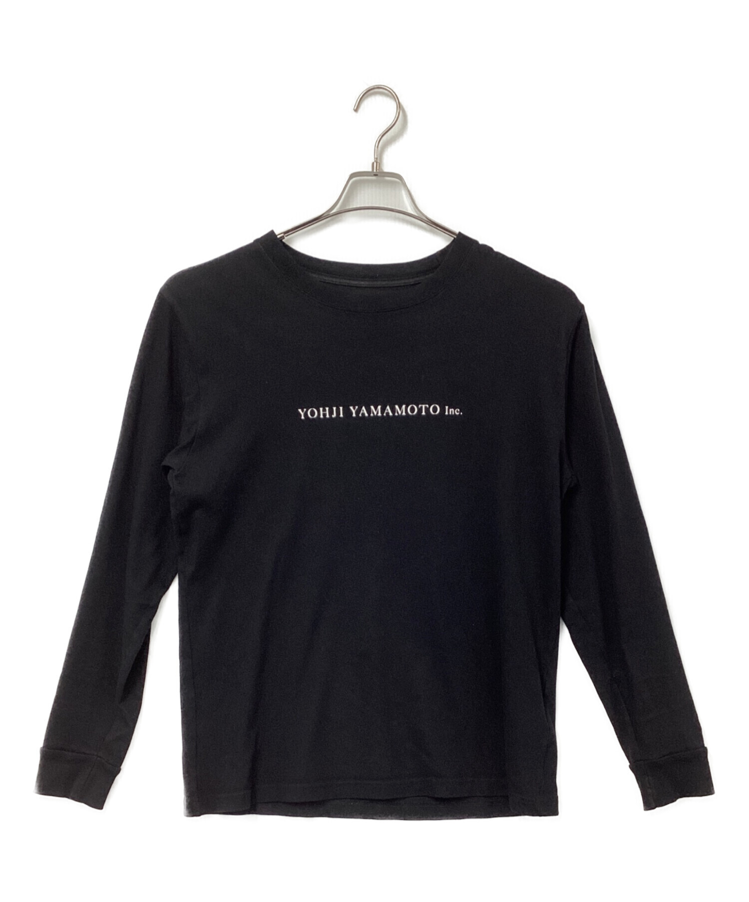 【希少】Yohji Yamamoto × NEWERA 長袖 Tシャツ　ブラック 中古・古着通販】New Era (ニューエラ) YOHJI YAMAMOTO (ヨウジ
