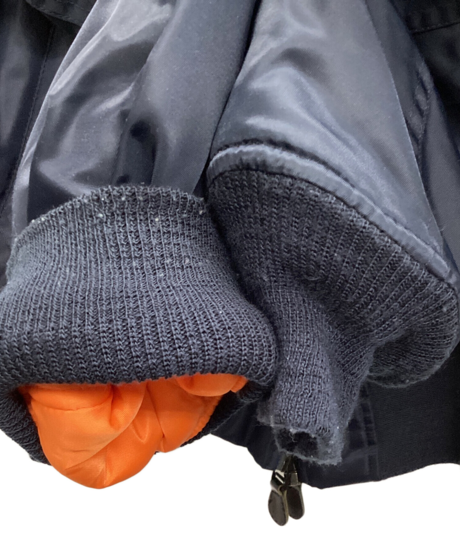 中古・古着通販】biohazard (バイオハザード) MA-1ジャケット ネイビー