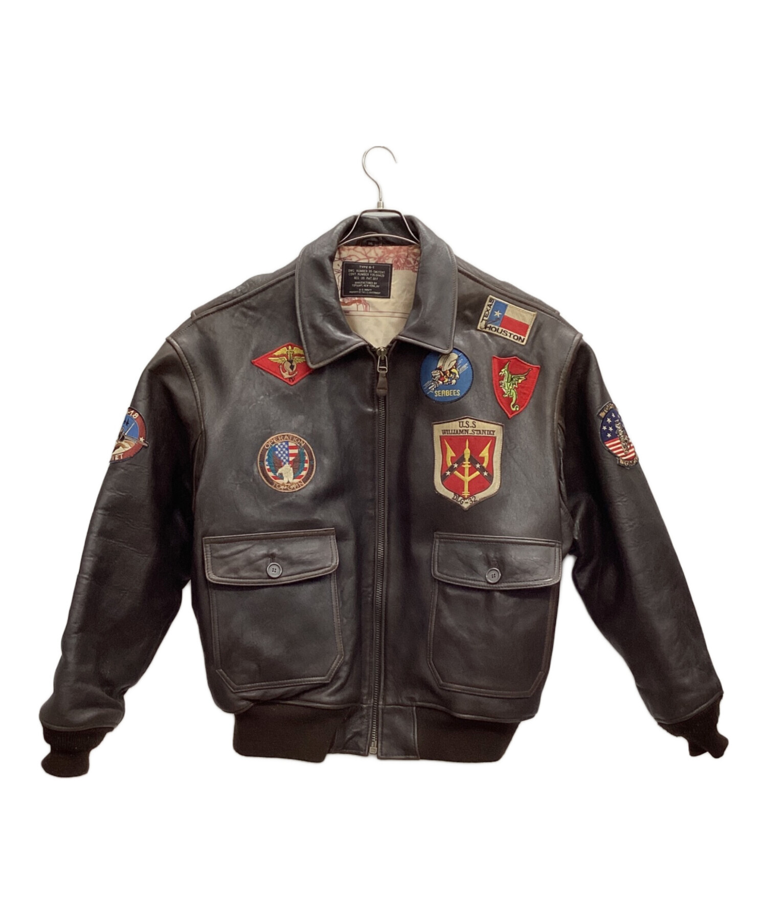 中古・古着通販】U'S NAVY (ユーエスネイビー) G-1フライトジャケット