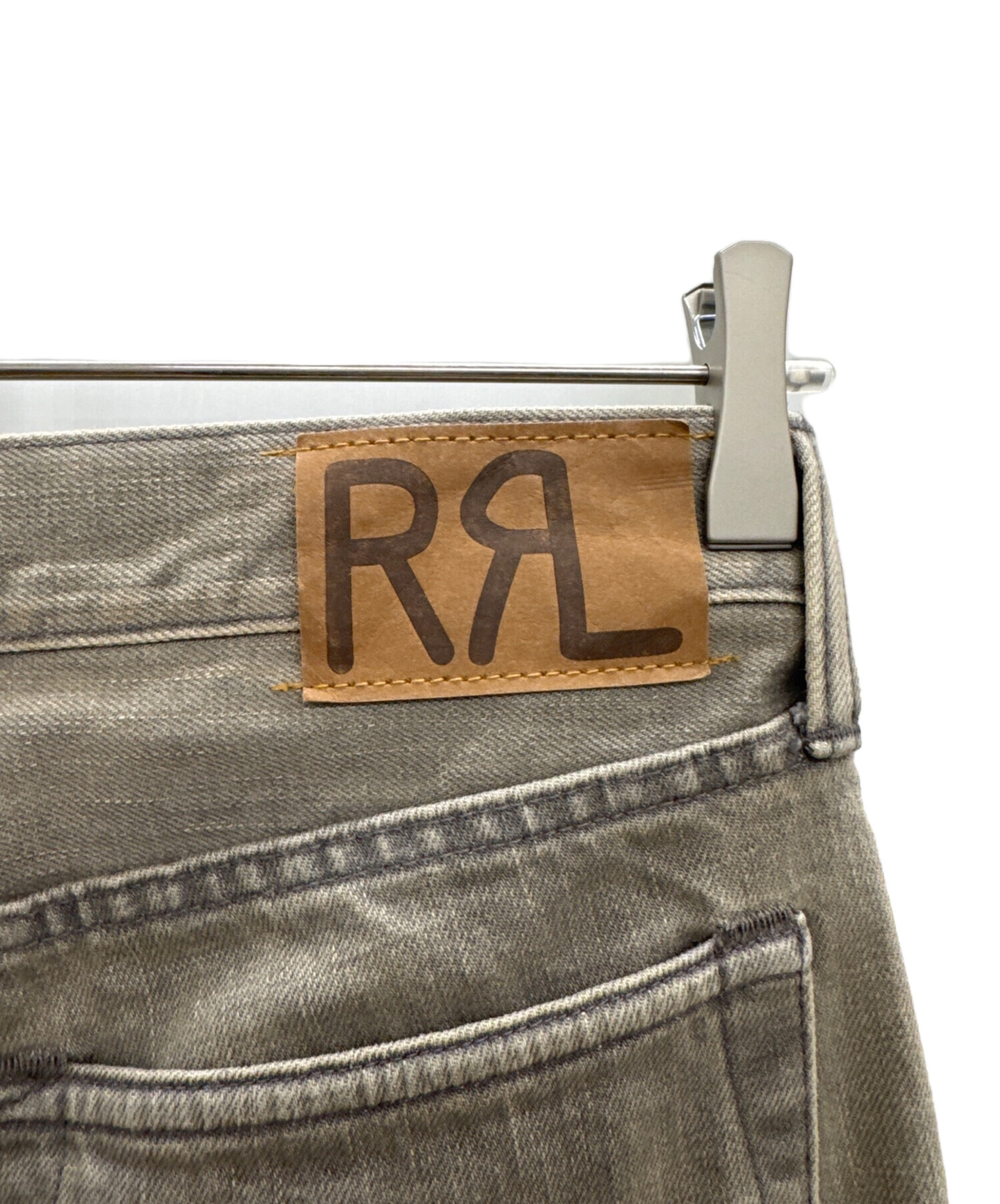 中古・古着通販】RRL (ダブルアールエル) デニムパンツ グレー サイズ