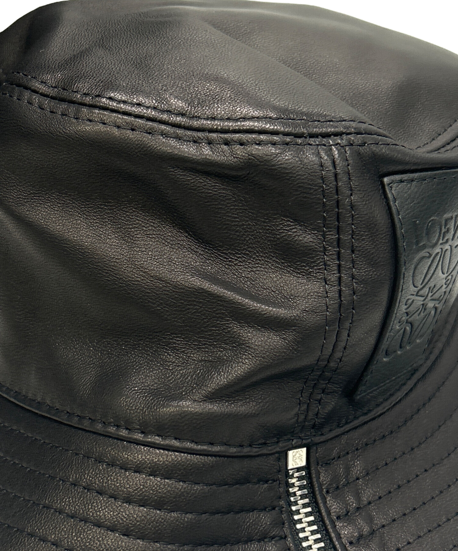 中古・古着通販】LOEWE (ロエベ) フィッシャーマンズハット ブラック