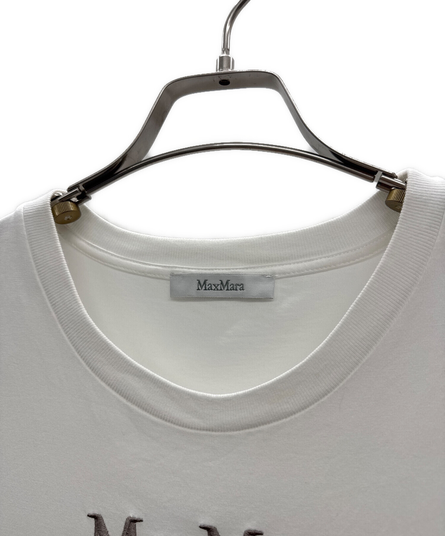 中古・古着通販】MaxMara (マックスマーラ) ドッグプリントTシャツ