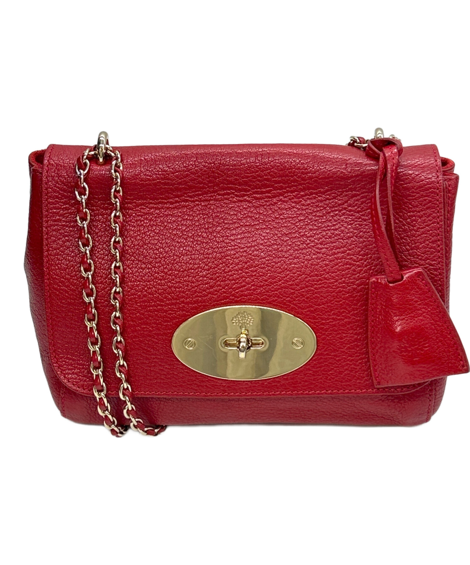 マルベリー ショルダーバッグ 中古・古着通販】MULBERRY (マルベリー) チェーンショルダーバッグ