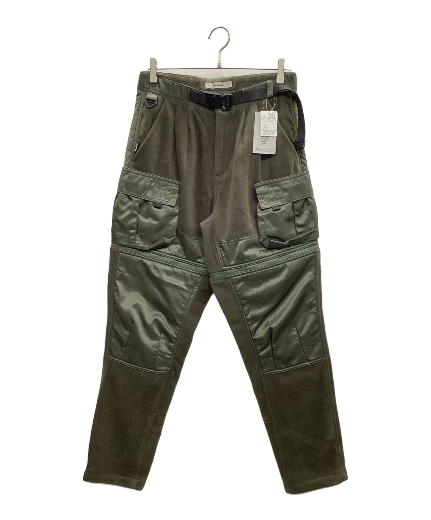 中古・古着通販】RUSSELUNO (ラッセルノ) CUSTOM COMBI PANTS カーキ 