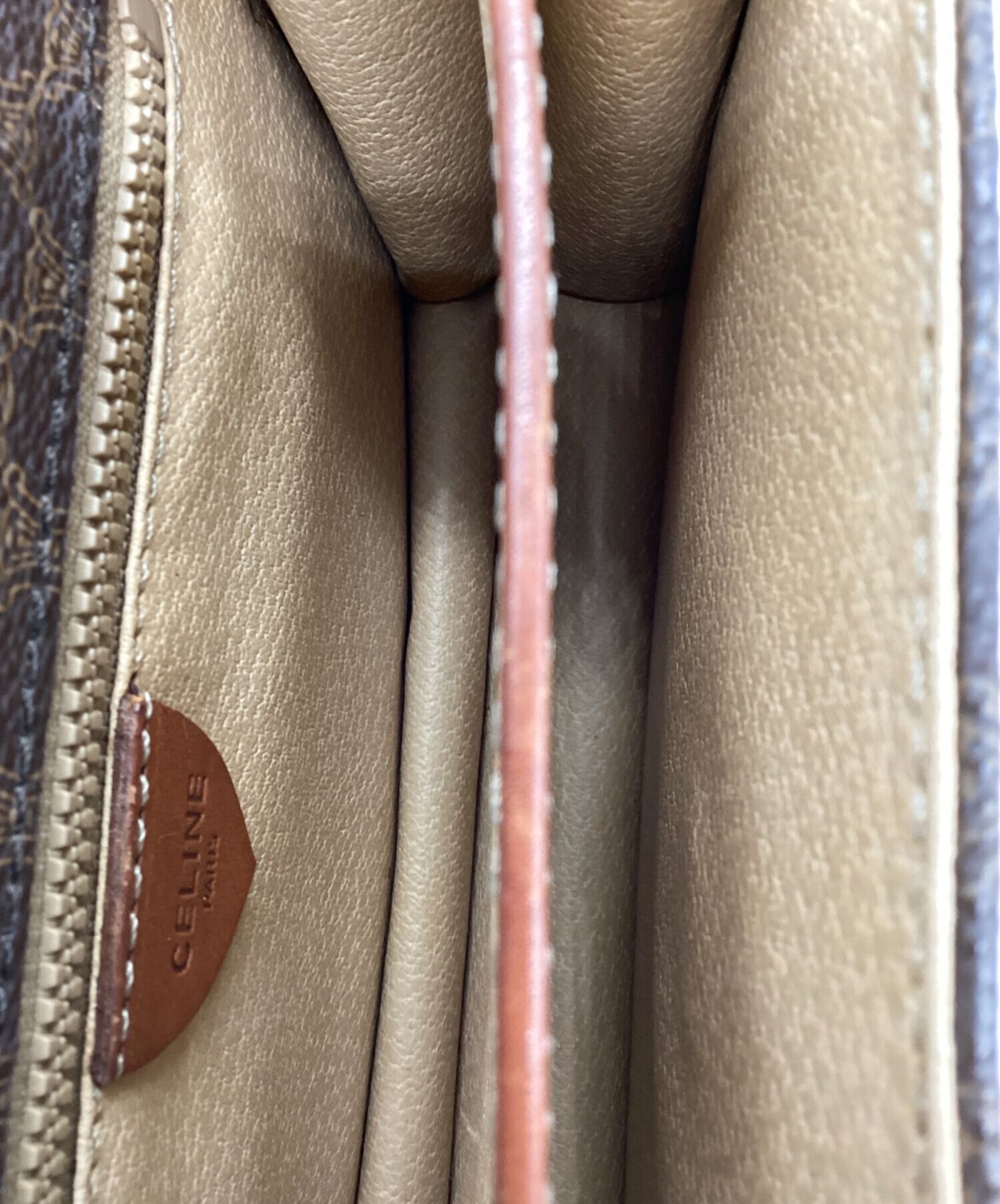 中古・古着通販】CELINE (セリーヌ) ショルダーバッグ ブラウン