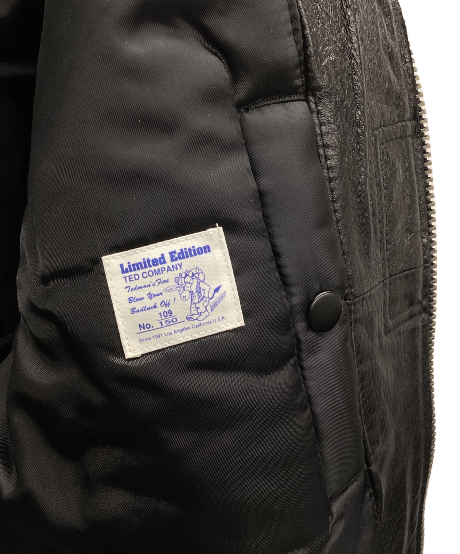 中古・古着通販】TED COMPANY (テッドカンパニー) レザージャケット