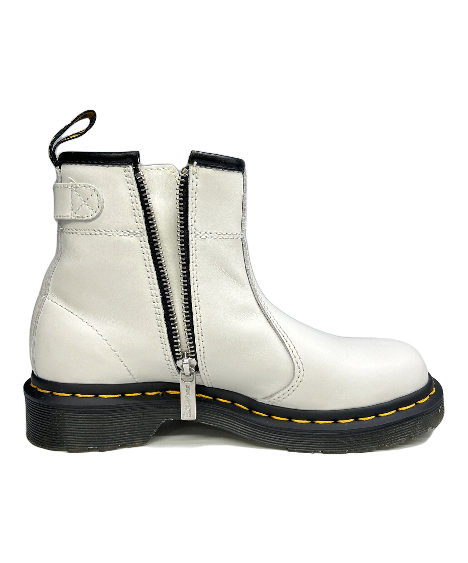 【未使用】Dr.Martens マーチン チェルシーブーツ ホワイト 23cm 中古・古着通販】Dr.Martens (ドクターマーチン) チェルシーブーツ