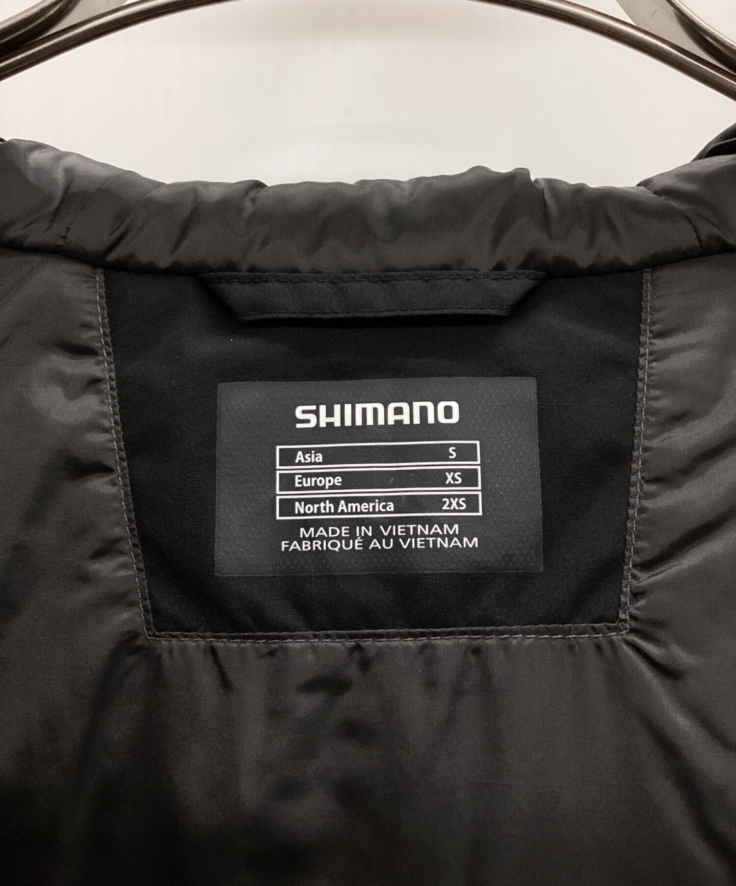 中古・古着通販】SHIMANO (シマノ) ウォームレインジャケット ブラック
