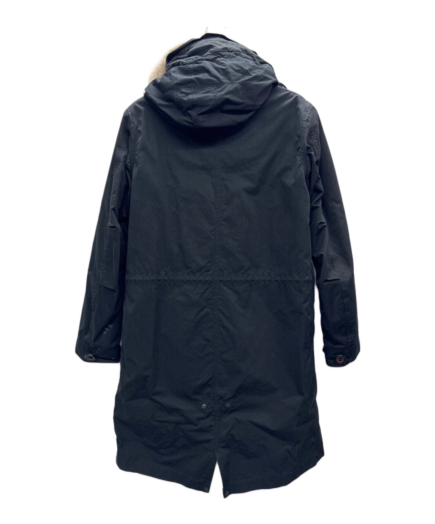 中古・古着通販】MARKA (マーカ) ライナー付きモッズコート ブラック