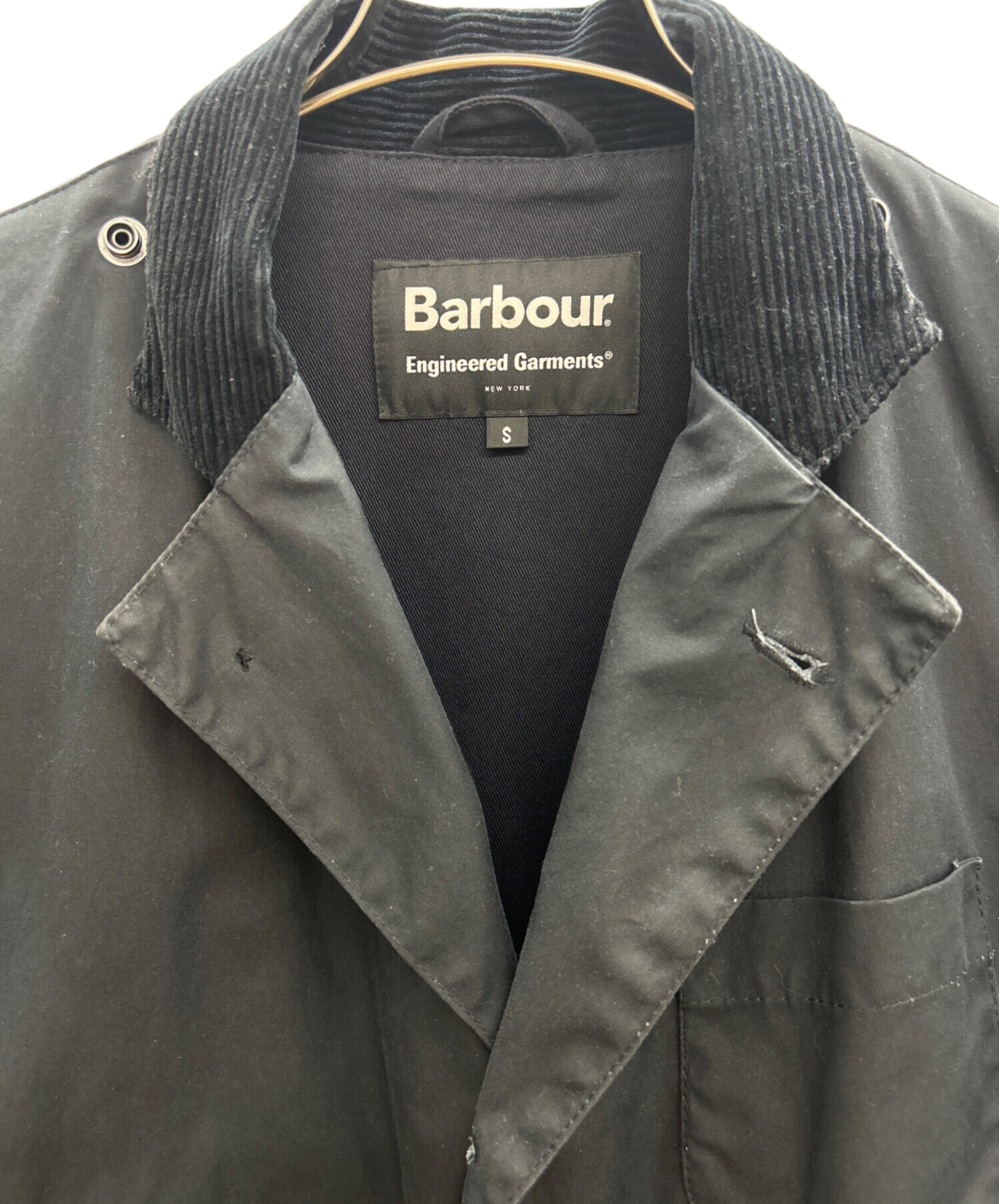 y*a様 Barbour Engineered Garments オイルドジャケ 中古・古着通販】Barbour (バブアー) Engineered Garments (エンジニア
