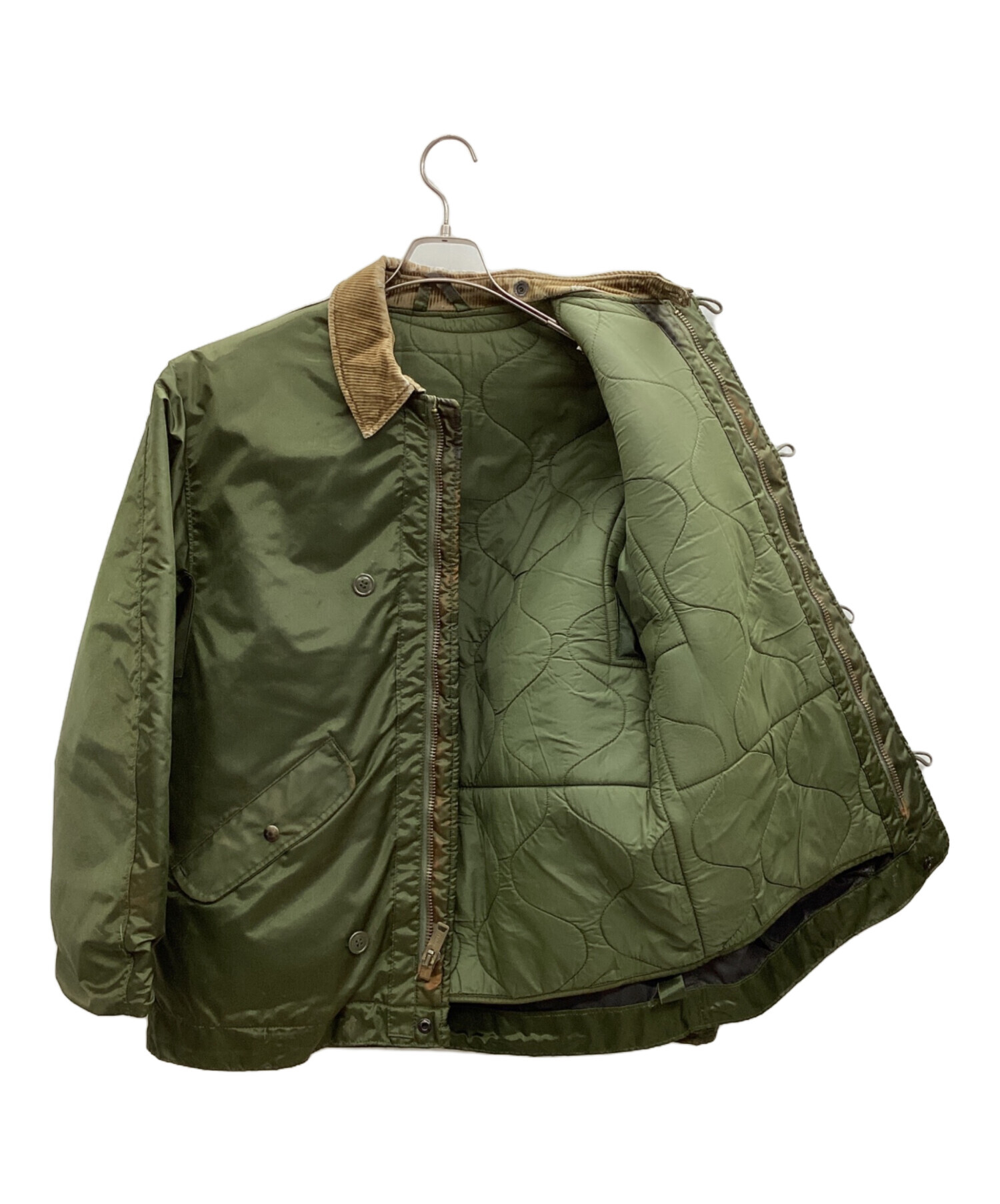 あ*あ様 ヴィンテージ サイズ44 LAC民間デッキジャケット オリーブ