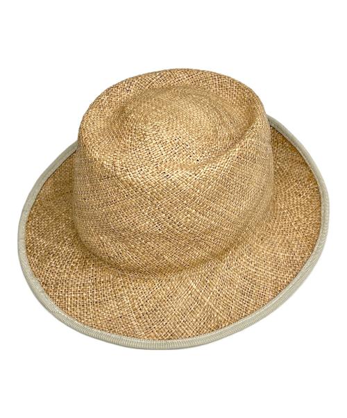 中古・古着通販】chisaki (チサキ) ストローハット ナチュラル