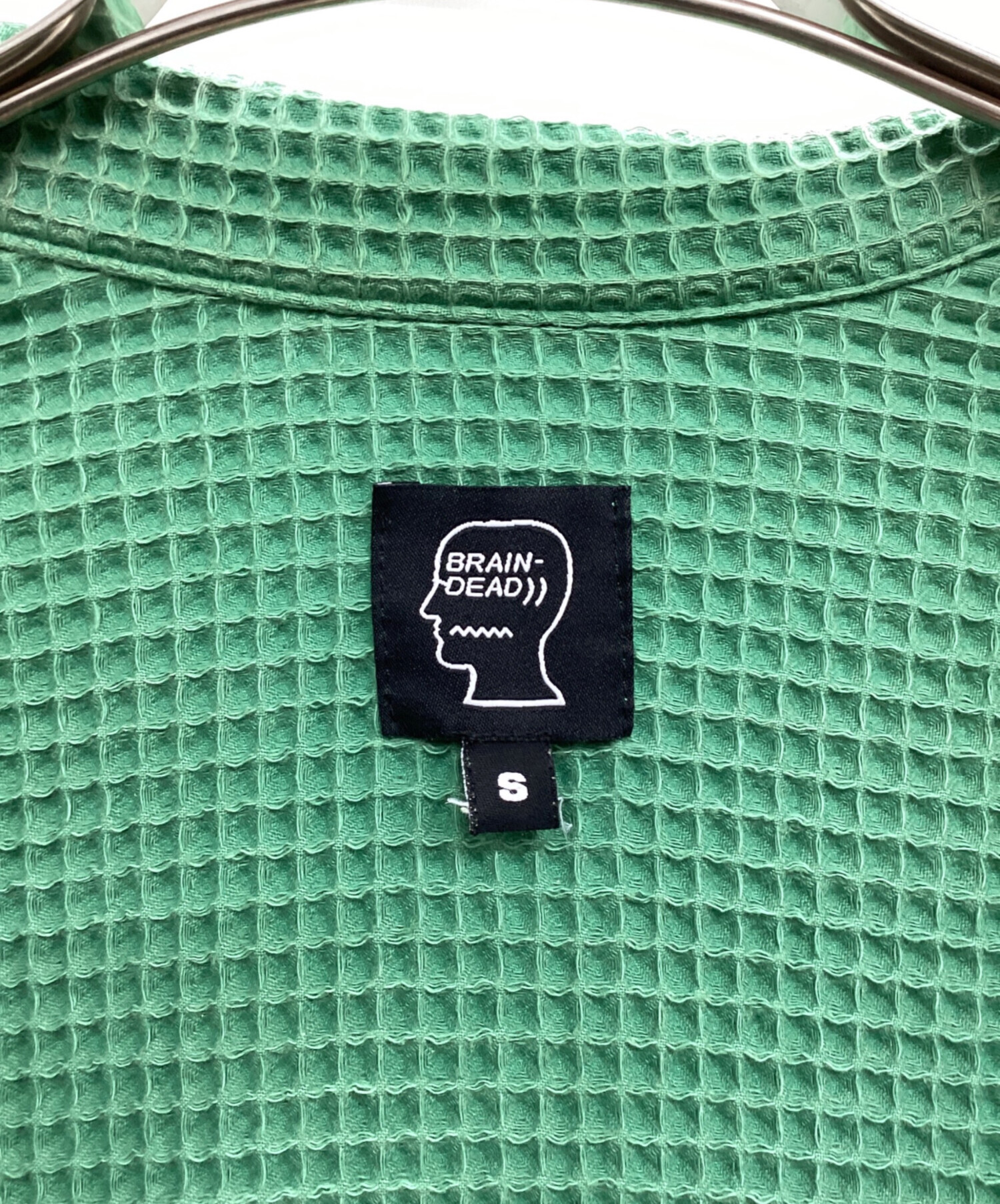 中古・古着通販】BRAIN DEAD (ブレインデッド) WAFFLE BUTTON FRONT
