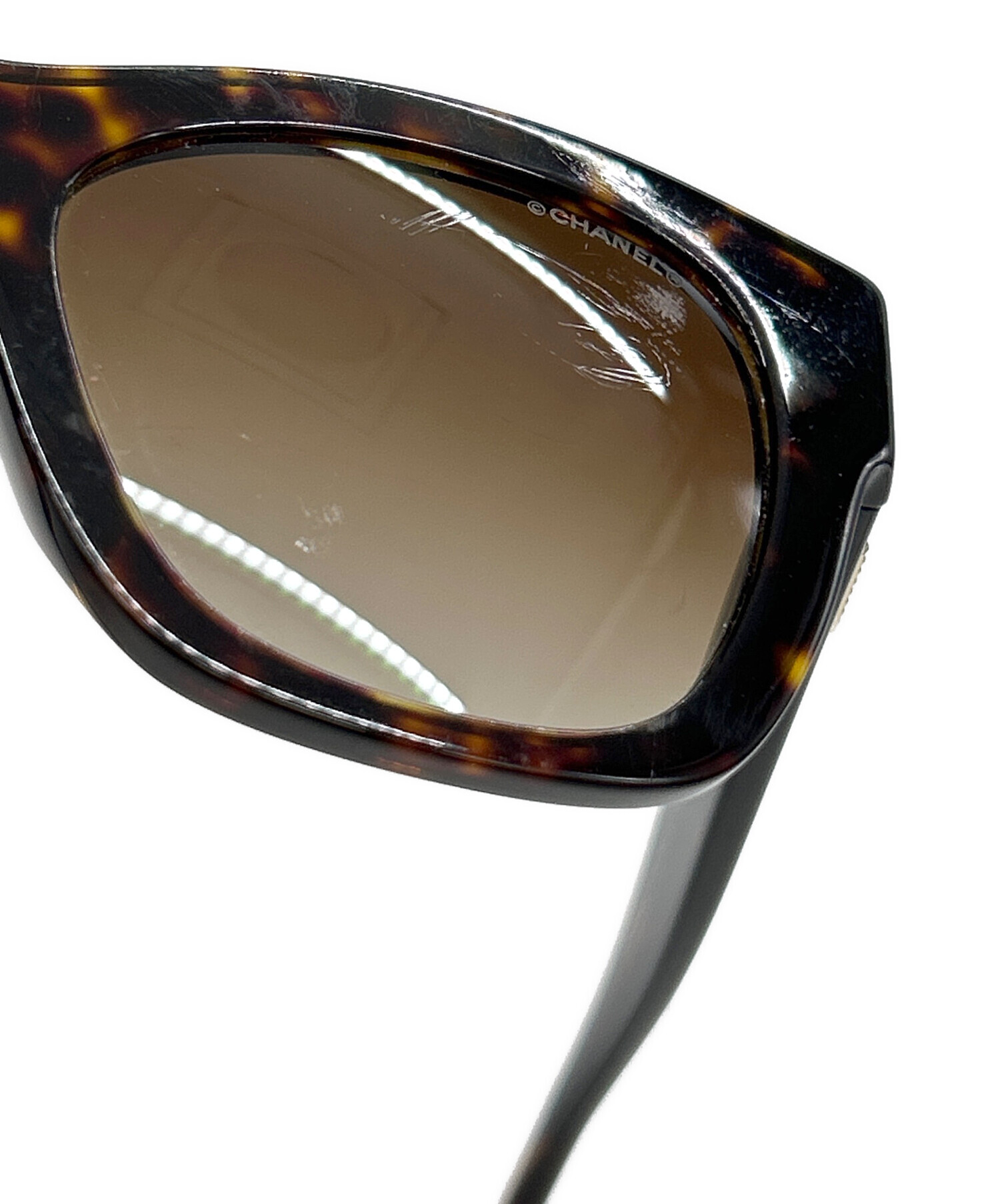 中古・古着通販】CHANEL (シャネル) サングラス ブラウン サイズ:51